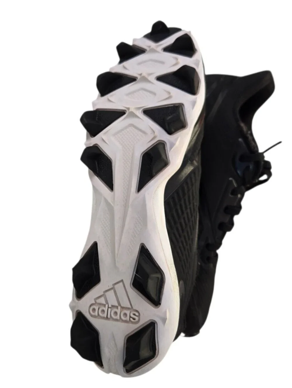 ⚾ Adidas Black Baseball Cleats | Men's US 7.5 | Bounce Midsole